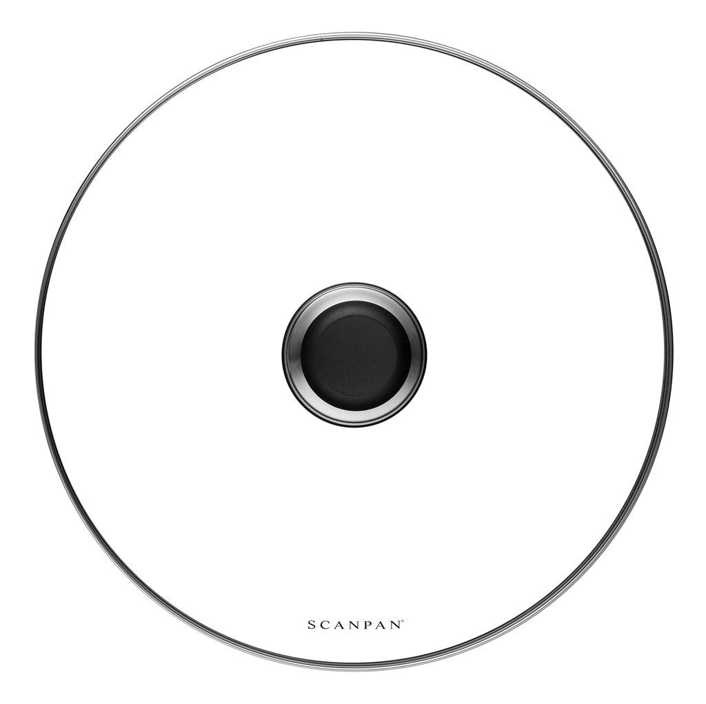 SCANPAN Classic glazen deksel 28 cm van boven