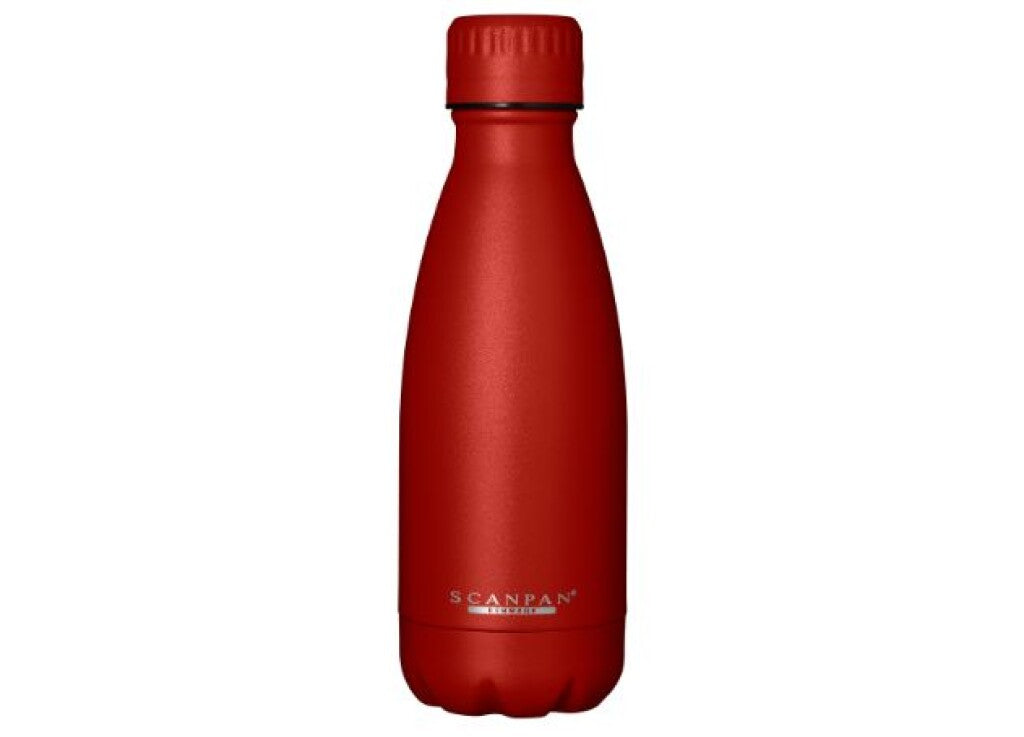 TO GO termoflaske 350 ml i farven Reynolde red vist på hvid baggrund