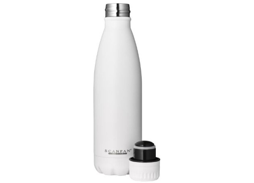 TO GO thermosfles 500 ml in de kleur White in gebruik