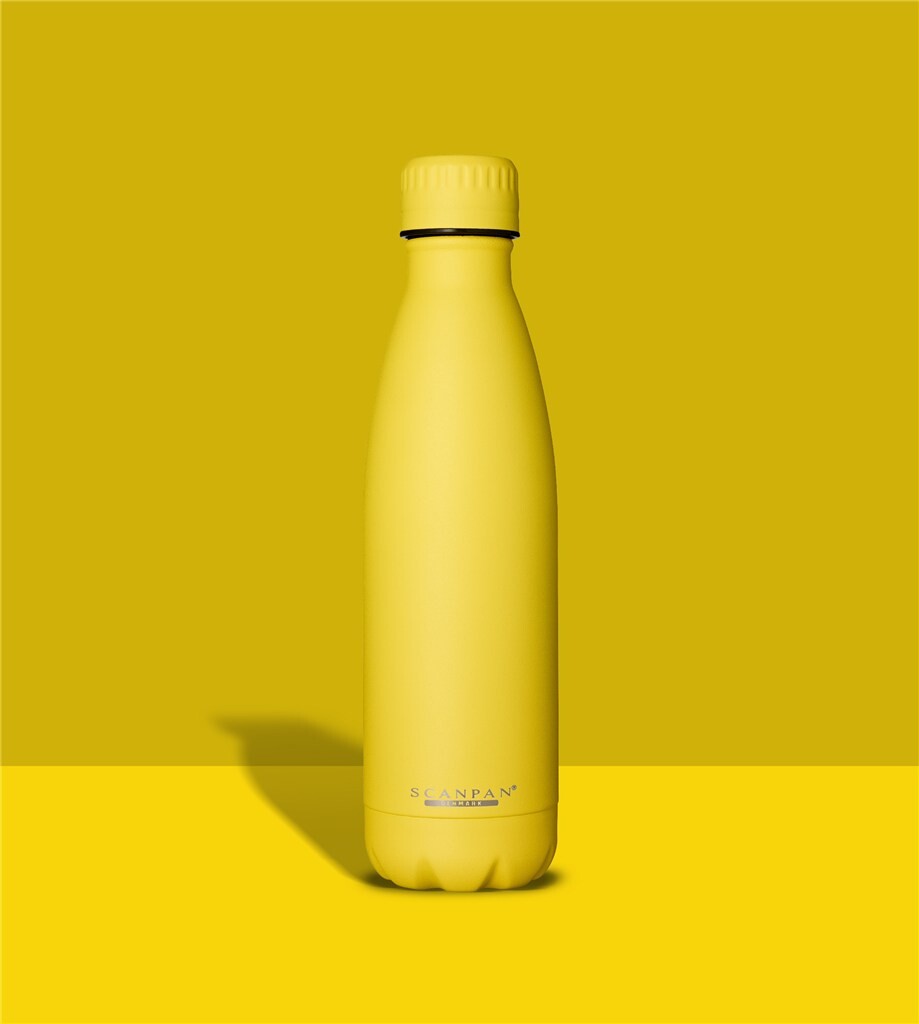 TO GO thermosfles 500 ml in de kleur Primrose yellow op een bijpassende achtergrond