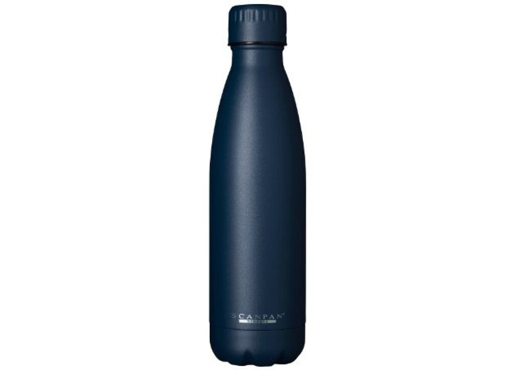 TO GO thermosfles 500 ml in de kleur Oxford blue op een witte achtergrond