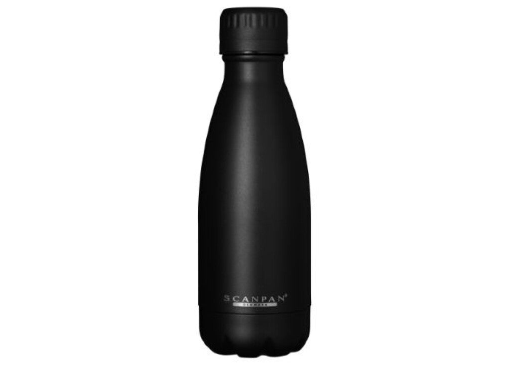 TO GO termoflaske 350 ml i farven Black vist på hvid baggrund