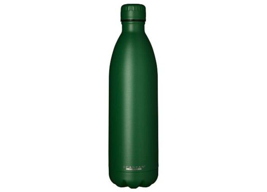 TO GO termoflaske 1000 ml i farven Forest green vist på hvid baggrund