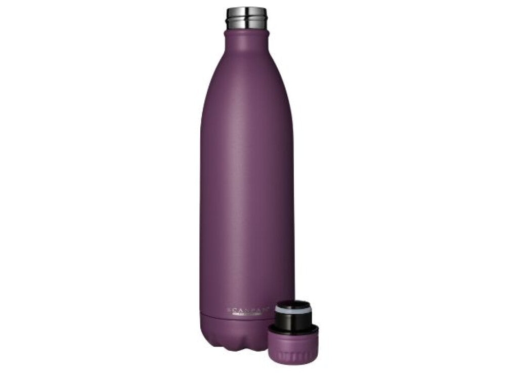 TO GO termoflaske 1000 ml i farven Purple gumdrop vist i brug