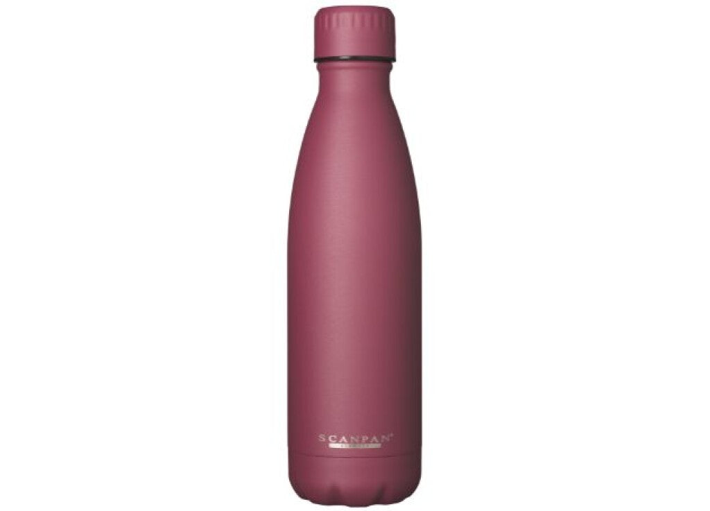 TO GO thermosfles 500 ml in de kleur Persian Red op een witte achtergrond
