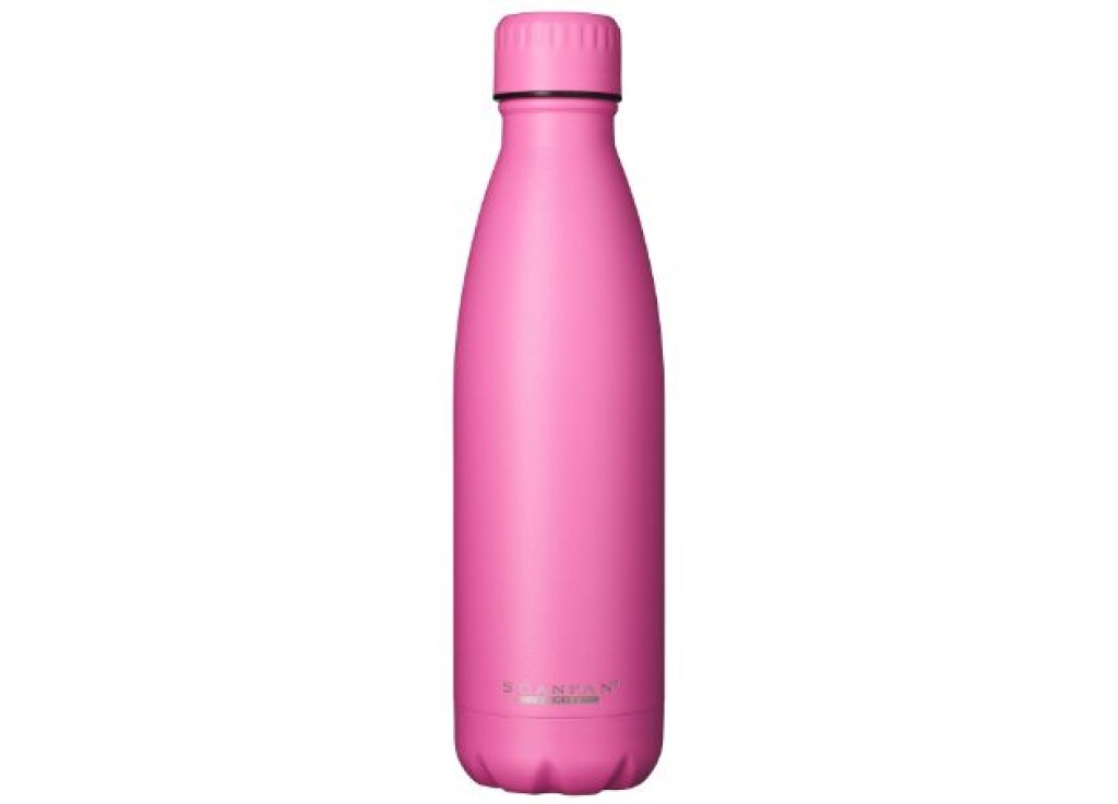 TO GO thermosfles 500 ml in de kleur Pink Cosmos op een witte achtergrond