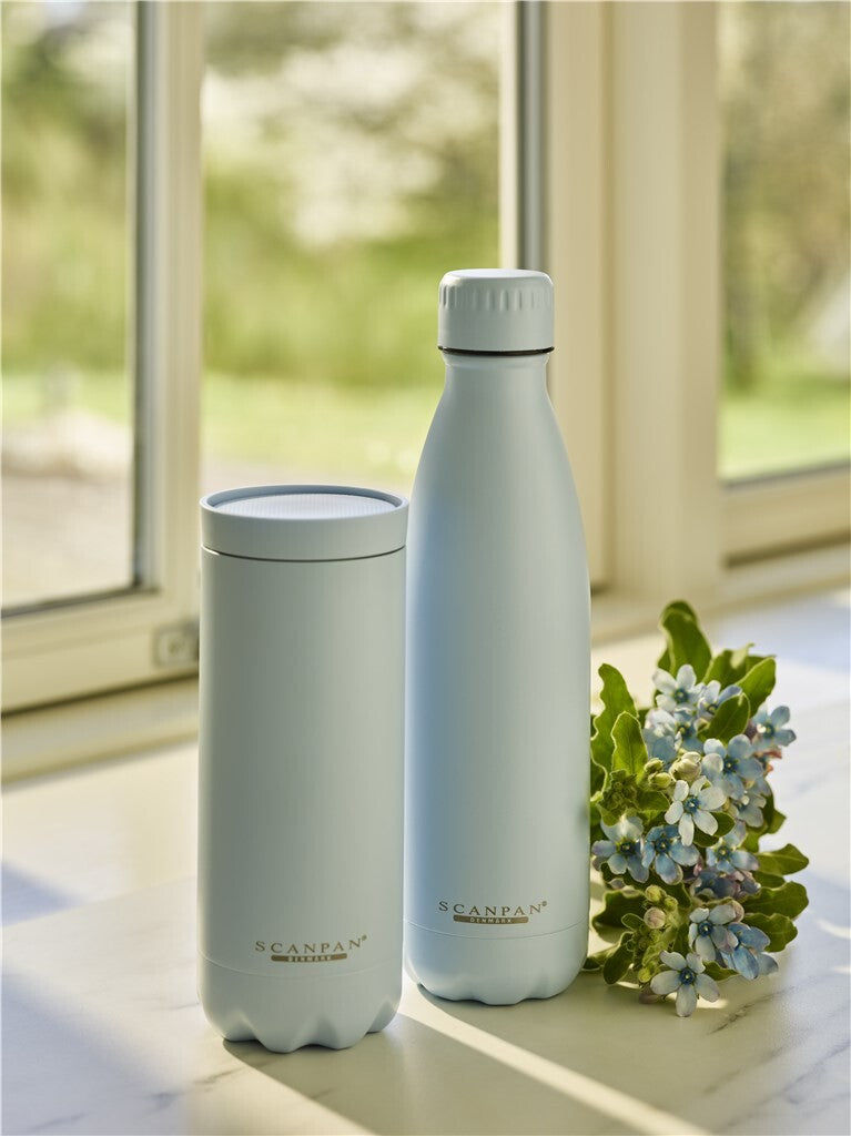 TO GO thermosfles 500 ml in de kleur Nantucket Breeze op een witte achtergrond