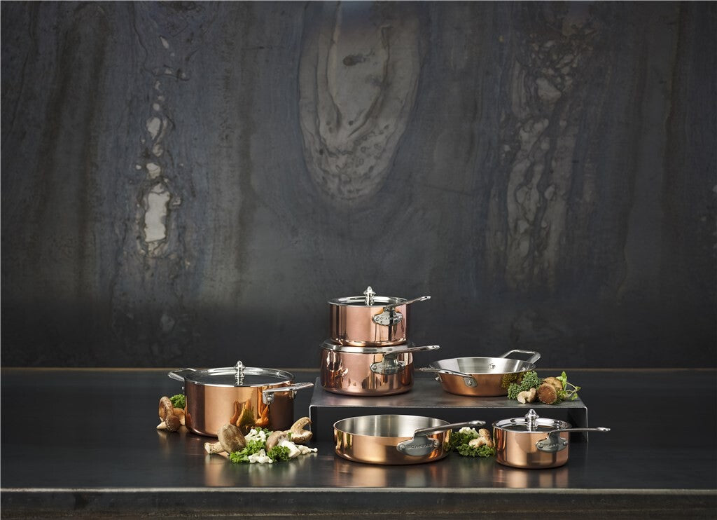 SCANPAN Maitre D' koperen pannencollectie met mini-sautepan