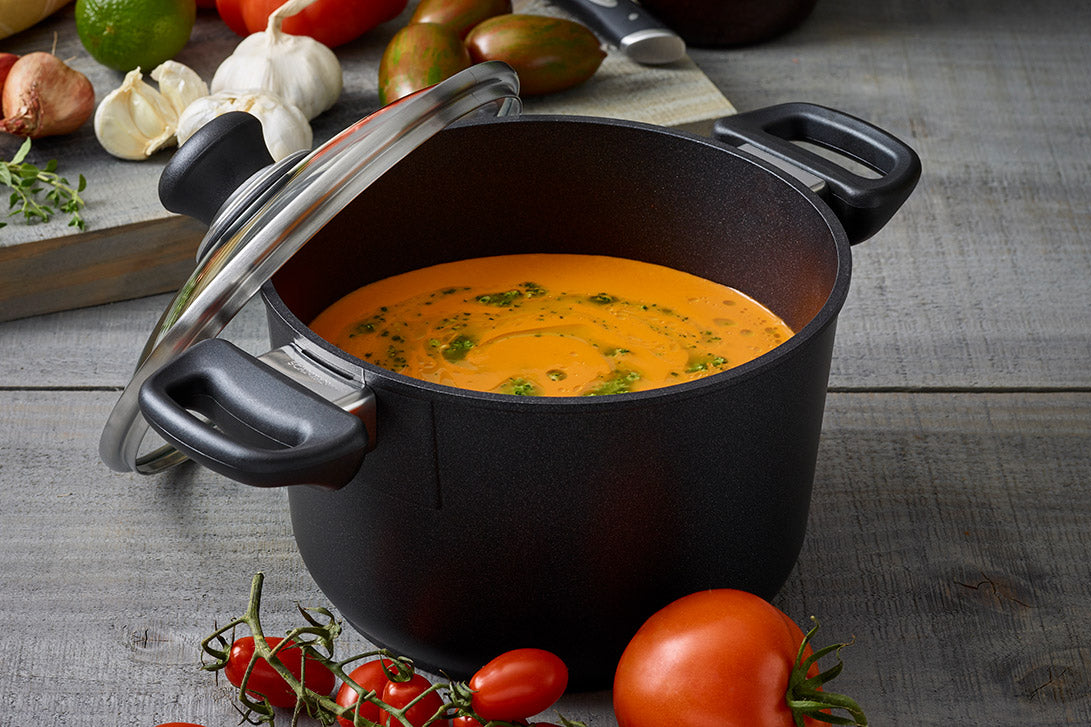 Eten bereid in een SCANPAN Classic-pan