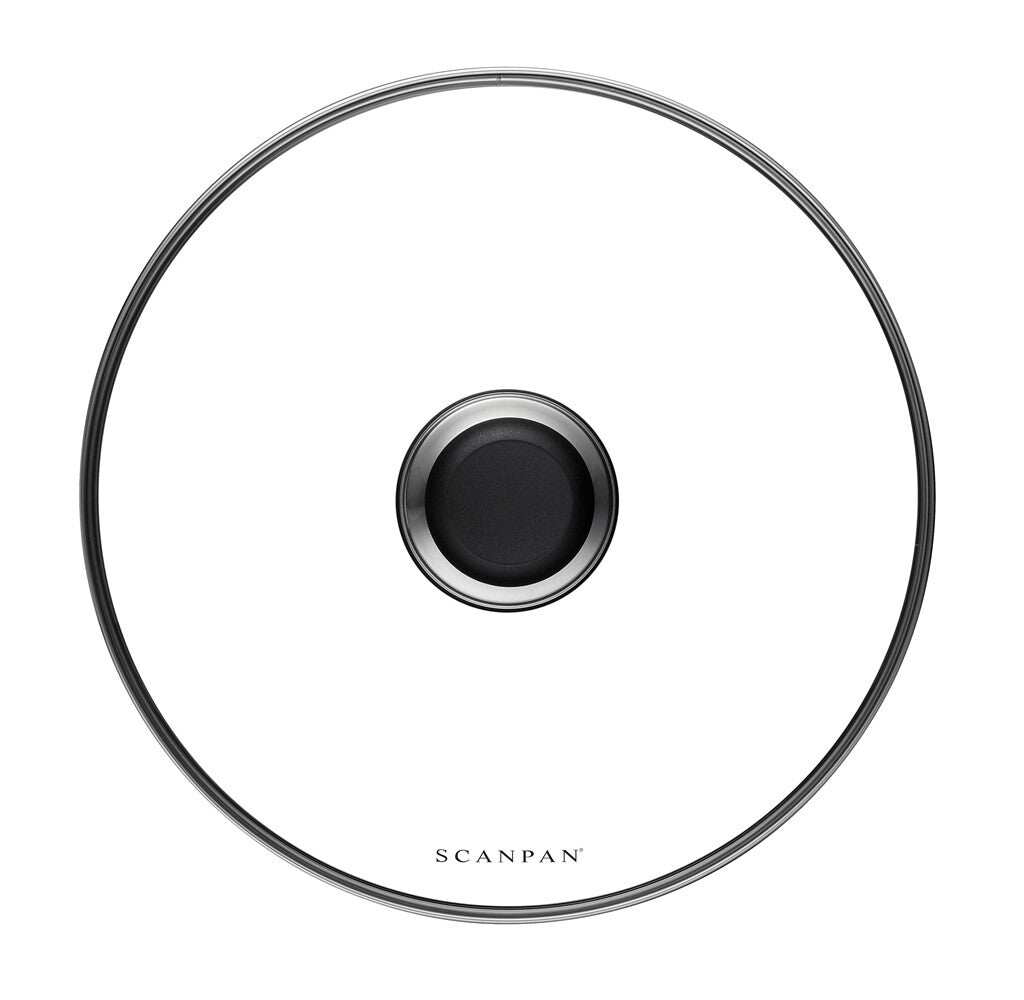 SCANPAN Classic glazen deksel 24 cm van boven