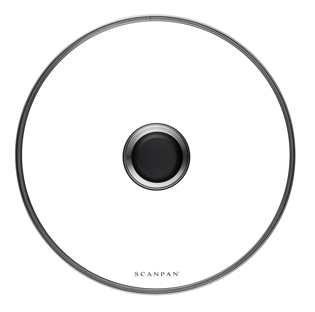 SCANPAN Classic glazen deksel 26 cm van boven