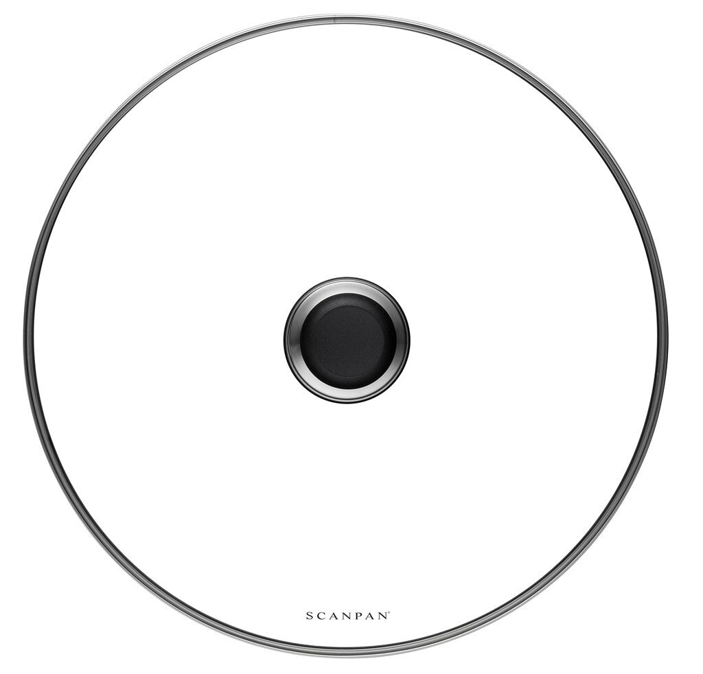 SCANPAN Classic glazen deksel 36 cm van boven