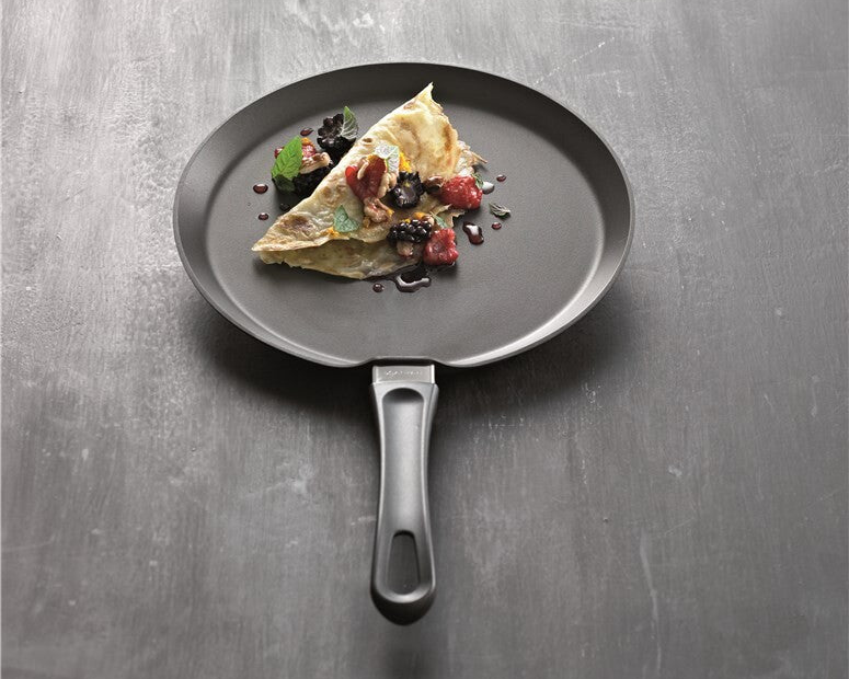 SCANPAN-pannenkoekenpan met lage rand