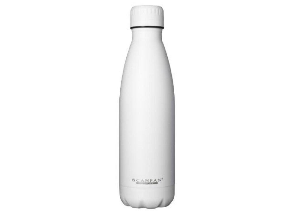 TO GO thermosfles 500 ml in de kleur White op een witte achtergrond