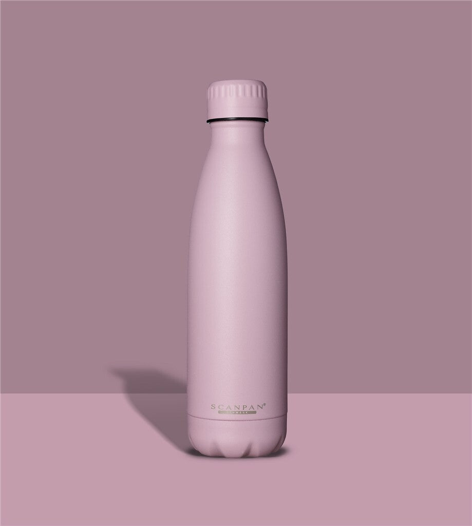TO GO thermosfles 500 ml in de kleur Dawn pink op een bijpassende achtergrond