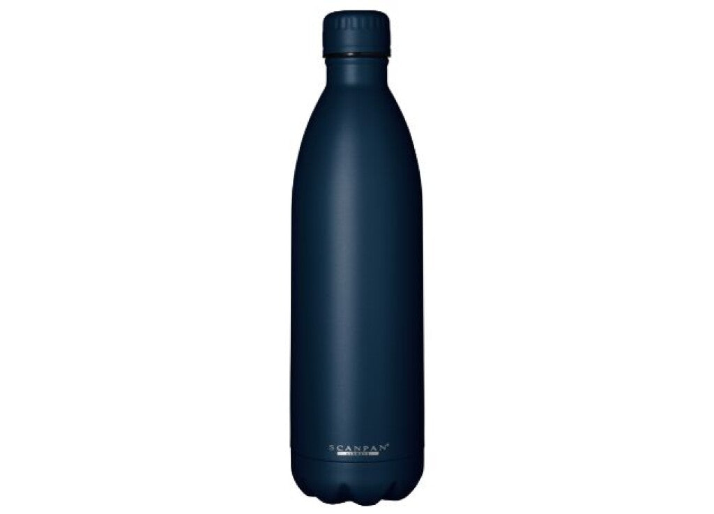 TO GO termoflaske 1000 ml i farven Oxford blue vist på hvid baggrund