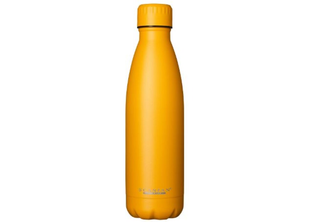 TO GO thermosfles 500 ml in de kleur Golden Yellow op een witte achtergrond
