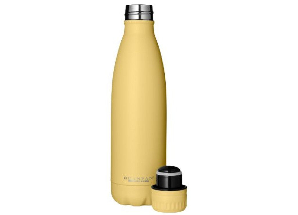 TO GO thermosfles 500 ml in de kleur Sunshine in gebruik