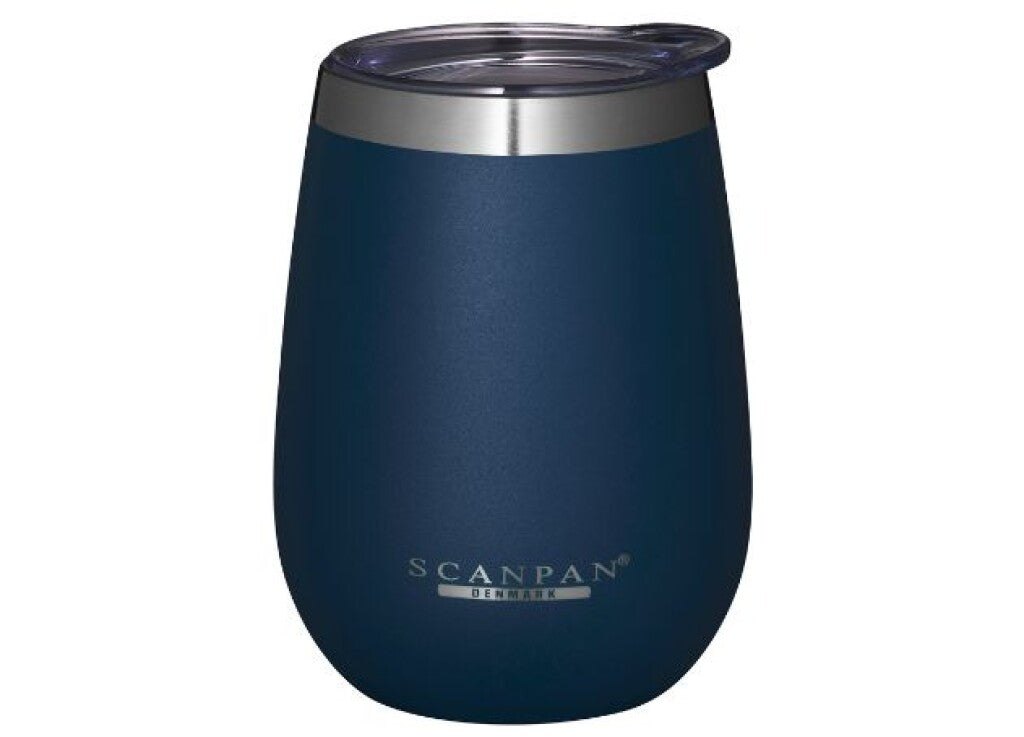 Detail of the TO GO tumbler with lid 300 ml in Oxford blue