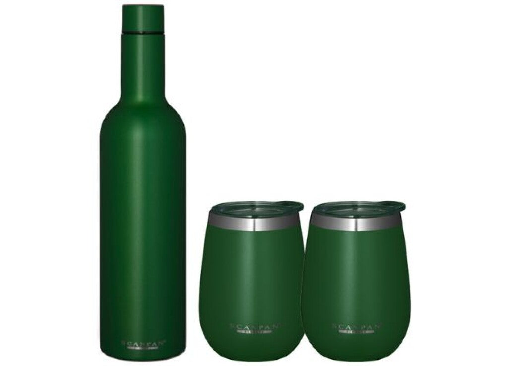 Detail van de TO GO premium geschenkset in de kleur Forest green
