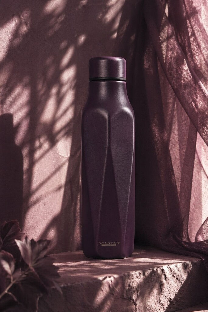 TO GO Explore termoflaske 500 ml i farven Plum vist på hvid baggrund