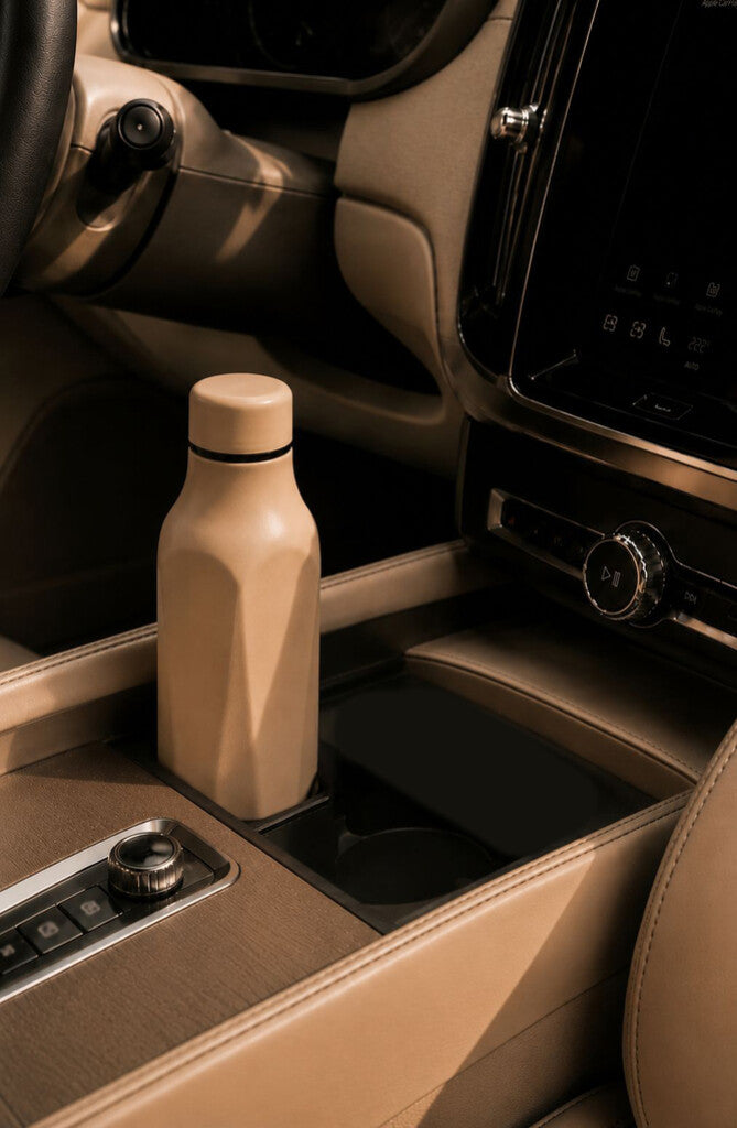 Detalje af TO GO Explore termoflaske 500 ml i farven Sand