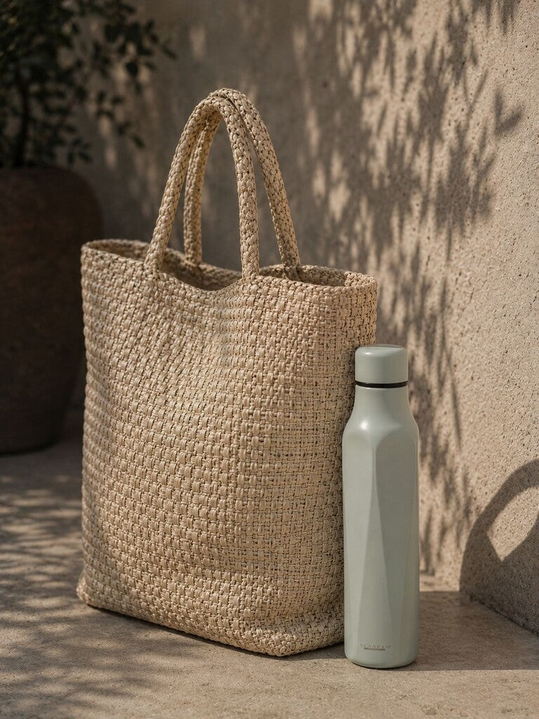 Detalje af TO GO Explore termoflaske 500 ml i farven Eucalyptus