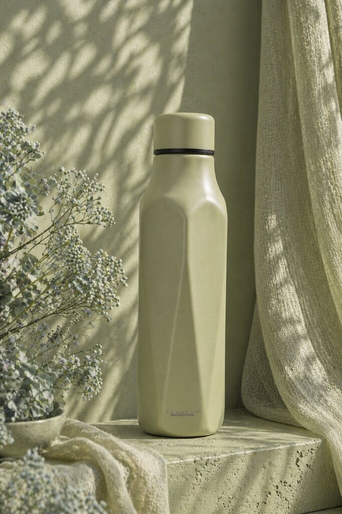 TO GO Explore termoflaske 500 ml i farven Matcha vist på hvid baggrund