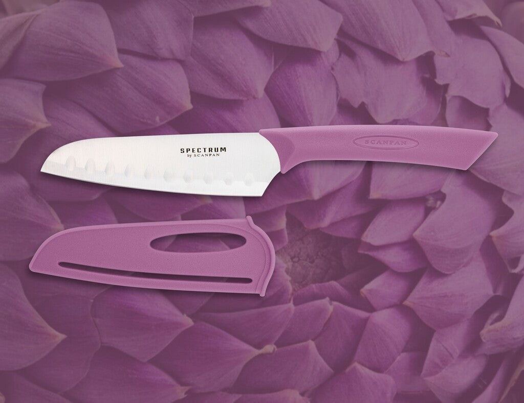 Spectrum santokumes in de kleur Dusty Lavender op een witte achtergrond