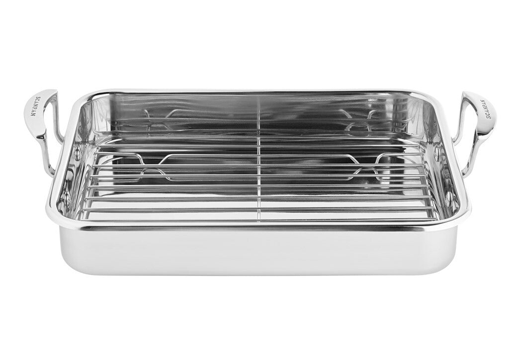Impact bradepande 42,5 x 26 cm – set fra siden
