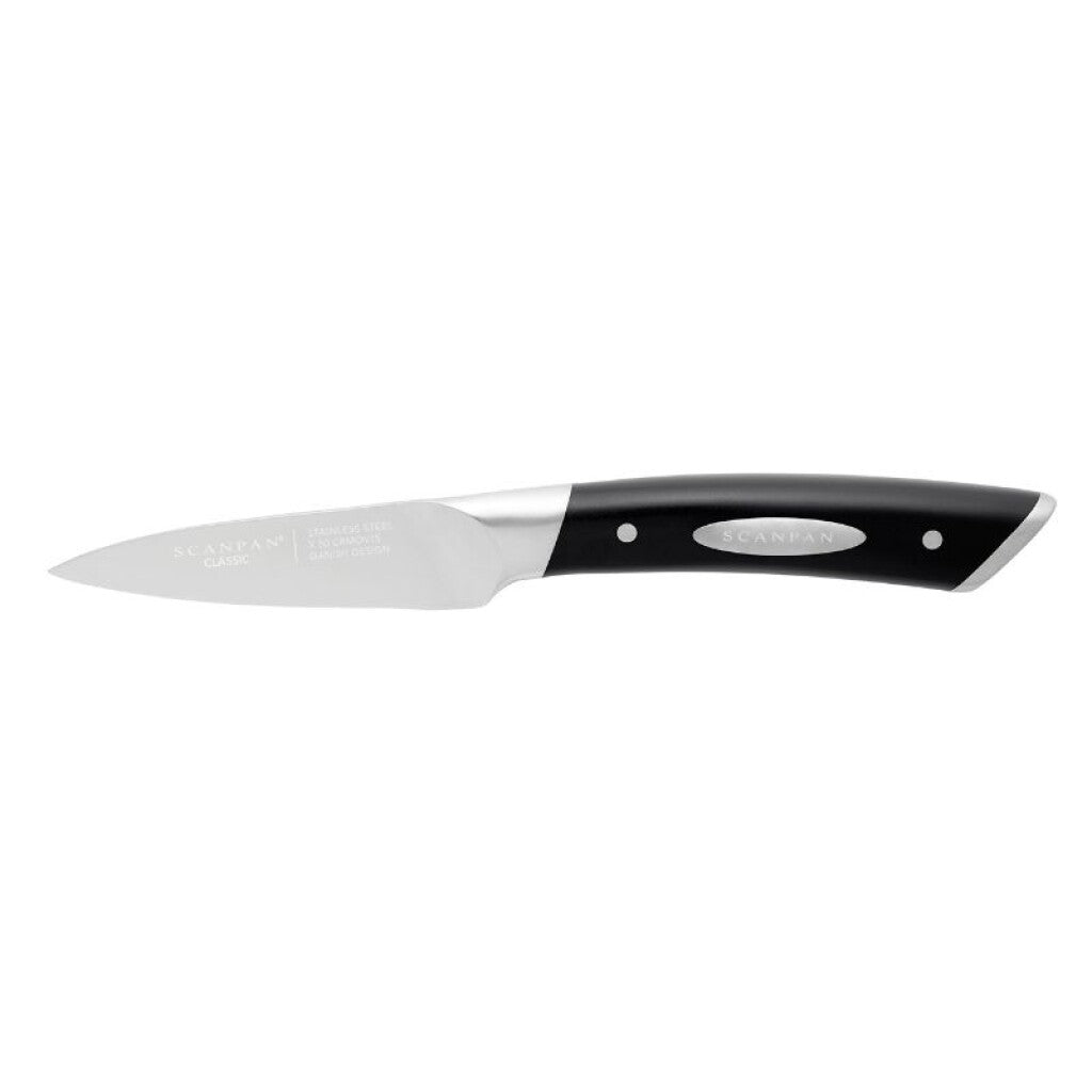 SCANPAN Classic urtekniv 9 cm vist på hvid baggrund