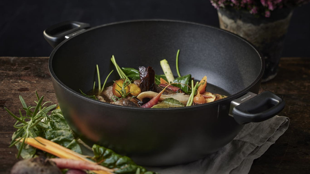 Assortiment SCANPAN Classic-braadpannen