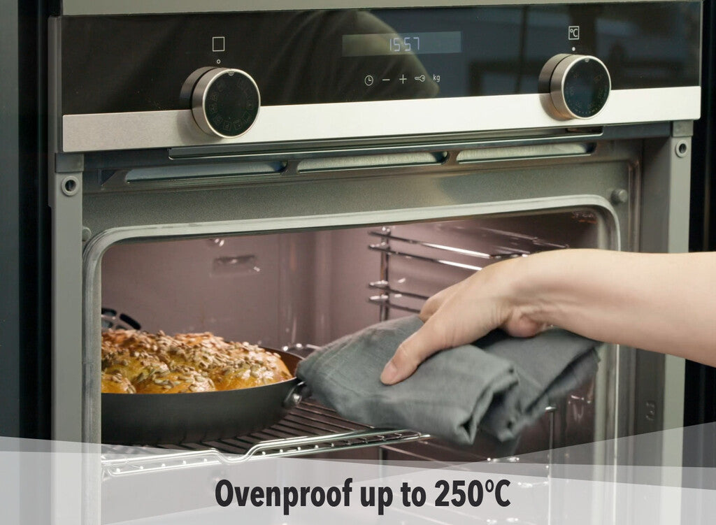 Pro SB+ sauterpande – grafik om ovnfasthed op til 250 °C